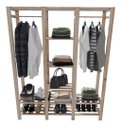 Ver imagem 1 de Pendurador de Roupa Cabideiro Closet Pinus Promoção Technox
