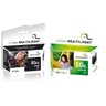 Kit Cartucho Compatível Multilaser HP 60 60XL Preto e Colorido - 1