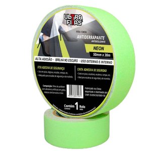 Fita Antiderrapante 50 Mm X 30 Metros - Neon Vagalume