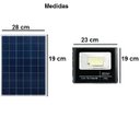 Ver imagem 4 de Refletor Solar 200w Led 6000k Placa Solar e Controle Remoto