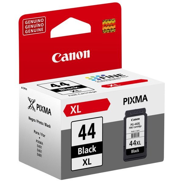 Kit Cartucho Preto e Colorido Canon Pixma E481 - 44xl 54xl - 2