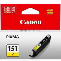 Cartucho Canon Pixma Amarelo CLI-151 151XL - 1