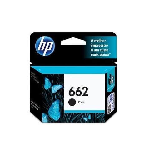 Cartucho Hp 662 Preto Cz103ab Original