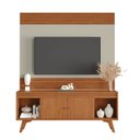 Ver imagem 2 de Rack com Painel para TV 65 Polegadas Ripado MDF 160X195cm Madri