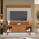 Ver imagem 1 de Rack com Painel para TV 65 Polegadas Ripado MDF 160X195cm Madri