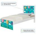 Ver imagem 3 de Cama Tema Solteiro Balões no Céu