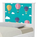 Ver imagem 4 de Cama Tema Solteiro Balões no Céu
