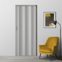 Ver imagem 1 de Porta Sanfonada Pvc 210x60 Cinza