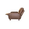 Poltrona Reclinável de Couro Doral com Mecanismo Way Café Pigmentado - Mempra Design - 3