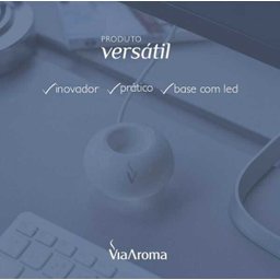 Aromatizador De Ambientes Portátil Usb Com Led - Via Aroma - 4