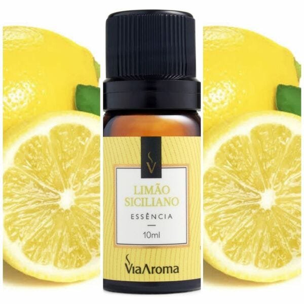 Kit 4 Essências 10ml Para Aromatizador Elétrico Via Aroma Original - Kit 4: Capim Limão, Limão Sicil - 2