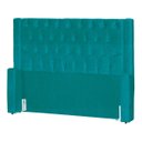 Ver imagem 7 de Kit Cabeceira e Calçadeira Baú Emma Suede Solteiro 90 Cm