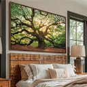 Ver imagem 5 de Quadro Árvore Natureza Carvalho Antigo 153x103 em Canvas