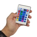 Ver imagem 5 de Fita Led SMD 5050 RGB 5 Metros Controle Fonte Fita Dupla Face Decoraçao Iluminaçao Sala Quarto Mesa