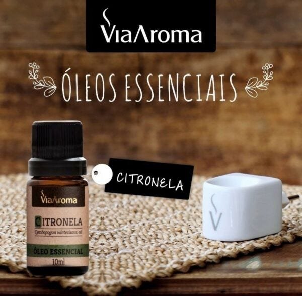 Kit 8 Óleos Essenciais 100% Puro Via Aroma Original Clássicos 10ml Aromaterapia - 2