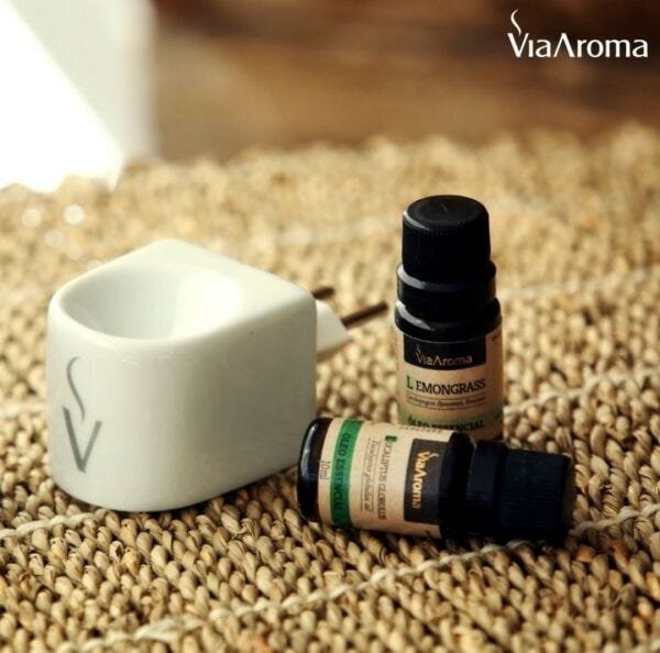 Kit 8 Óleos Essenciais 100% Puro Via Aroma Original Clássicos 10ml Aromaterapia - 3