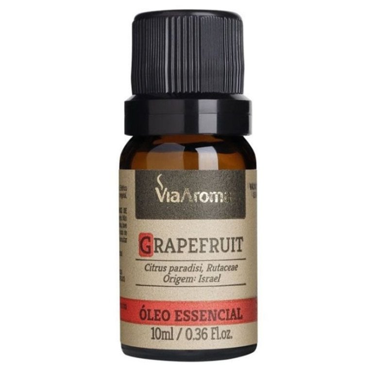 Oleo Essencial De Grapefruit - 10ml - Via Aroma