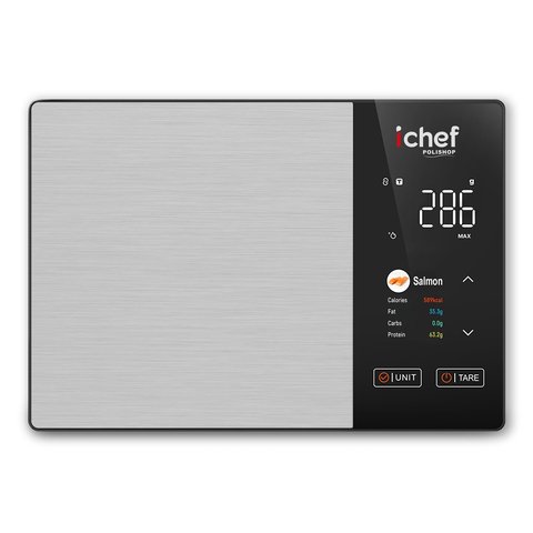 Balança de Cozinha Inteligente Ichef Smart Nutri com Monitoramento Nutricional | Ichef