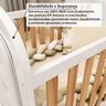 Berço Minicama 3 em 1 com Capitonê 100% Mdf Maya Espresso Móveis - 9