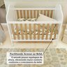 Berço Minicama 3 em 1 com Capitonê 100% Mdf Maya Espresso Móveis - 11