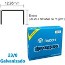 Ver imagem 1 de Grampo para Grampeador 23/8 Galvanizado 1000 Grampos