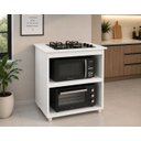 Ver imagem 1 de Balcão Cooktop com Abertura para 4 Bocas com Espaço para Micro-Ondas