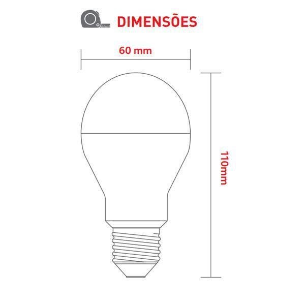 Lâmpada Led Anti-Inseto 4W Bivolt 1600K E27 Ourolux - 3