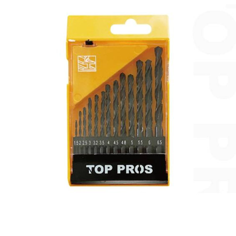 Jogo de Brocas P/metal 13 Peças 1.5mm a 6.5mm Resistente