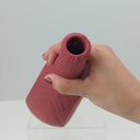 Ver imagem 2 de Vaso Decorativo Enfeite Planta Aparador Garrafa Cerâmica 31x16x11cm Terracota