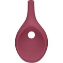 Ver imagem 1 de Vaso Decorativo Enfeite Planta Aparador Garrafa Cerâmica 31x16x11cm Terracota