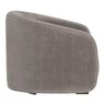 Poltrona Decorativa Julia Suede Cappuccino - Lm Decor - 3