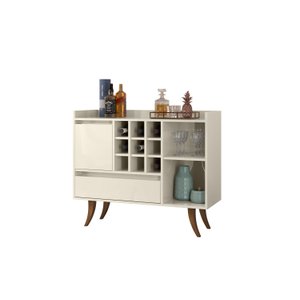 Aparador Buffet Adega Imperio Off White - JM Casa dos Móveis