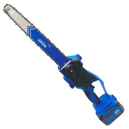 Motossera Elétrica Portátil Brushless 48v [12 Polegadas] 2 Baterias 20000mah +acessórios e Maleta - 4