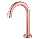 Ver imagem 3 de Torneira Banheiro Lavatório Rose Gold Baixa 3491
