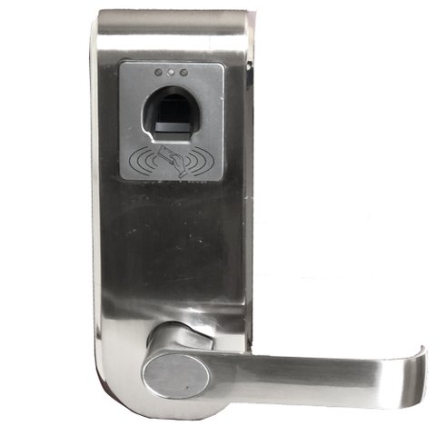 Fechadura Eletrônica com Biometria Syron Abertura para Direita