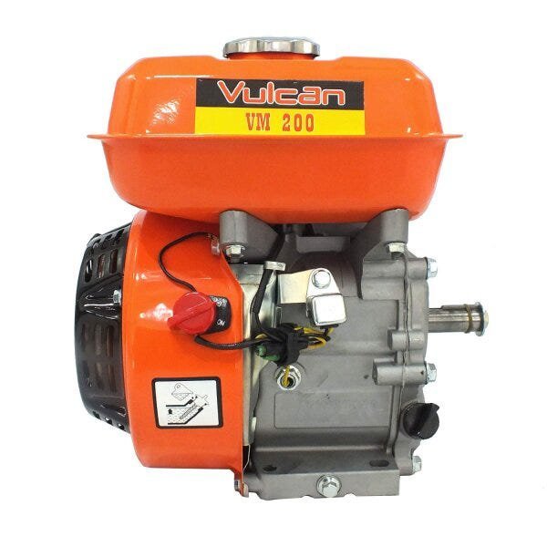 Motor Estacionário a Gasolina VM200 4 Tempos 6,5HP Partida Manual Vulcan Trent - 3