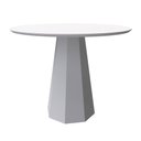 Ver imagem 1 de Mesa de Jantar Isis 1,0X1,0 Off White New Ceval