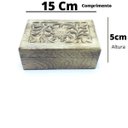 Ver imagem 3 de Caixinha de Madeira Indiana 15 cm Floral