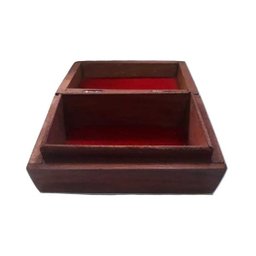 Caixa Retangular De Madeira 15 Cm - 4