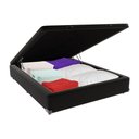 Ver imagem 1 de Cama Box Baú Viúvo Bravus 128x188x44 Preto
