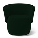 Ver imagem 3 de Kit 2 Poltronas e 1 Namoradeira Aisha Orgânica Veludo Verde Escuro - Desk Design