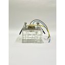Ver imagem 6 de Spot Iluminação Vidro Transparente Quadrado Embutir Gesso Sanca Luxo Inl60