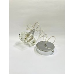 Lustre Pendente de Vidro Delicado Luxo para Bancada Quarto Cabeceira Escritório Lavabo Inl63 - 5