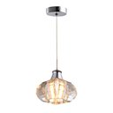 Ver imagem 1 de Lustre Pendente de Vidro Delicado Luxo para Bancada Quarto Cabeceira Escritório Lavabo Inl63