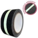 Ver imagem 3 de Fita Antiderrapante Faixa Neon Adesiva Piso 50mm x 20m Preto
