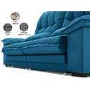 Ver imagem 5 de Sofá Bergamo 2,90m Assento Retrátil e Reclinável Velosuede Royal - Netsofás