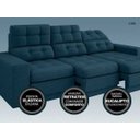 Ver imagem 5 de Sofá 3 Lugares Net Jobim Assento Retrátil e Reclinável 2,05m (L)