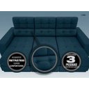 Ver imagem 6 de Sofá 3 Lugares Net Jobim Assento Retrátil e Reclinável 2,05m (L)