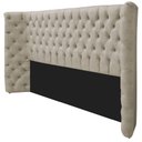 Ver mais imagens de Kit Cabeceira e Calçadeira Baú Queen Everest P02 160cm para Cama Box Suede - Doce Sonho Móveis
