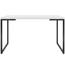 Ver imagem 7 de Mesa de Jantar 4 Lugares Retangular Rivera F01 Industrial 136x75 Branco Fosco - Lyam Decor